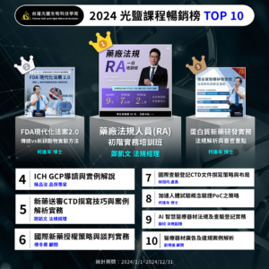 Read more about the article 2024 光鹽課程暢銷排行榜 TOP10